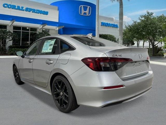 new 2025 Honda Civic car, priced at $27,400