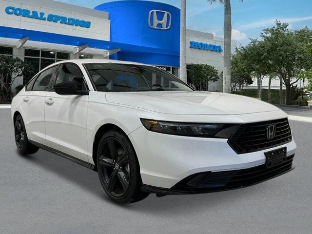 new 2025 Honda Accord Hybrid car, priced at $36,980