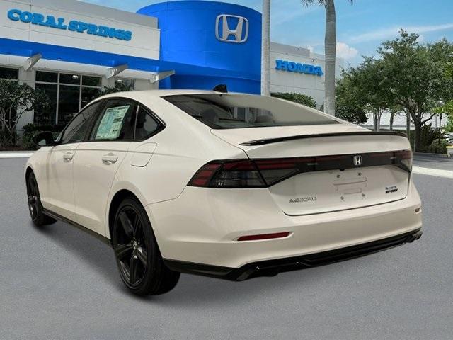 new 2025 Honda Accord Hybrid car, priced at $36,980