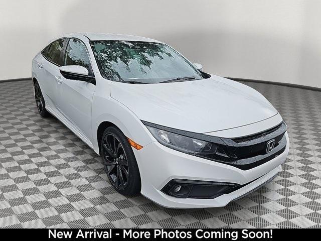 used 2021 Honda Civic car, priced at $19,990