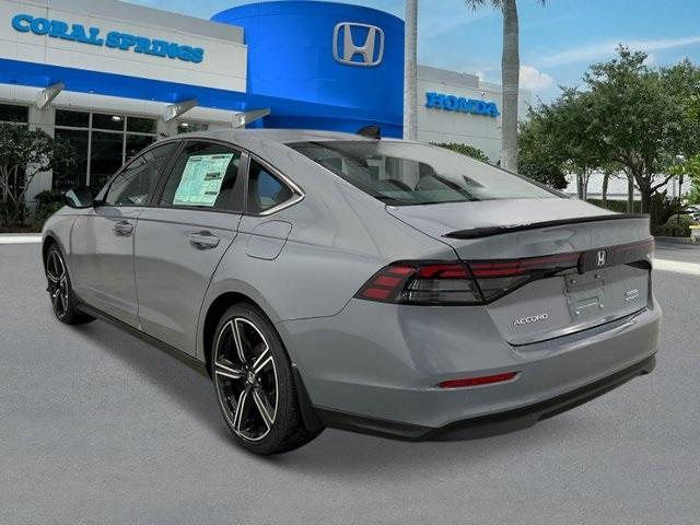 new 2025 Honda Accord Hybrid car, priced at $35,305