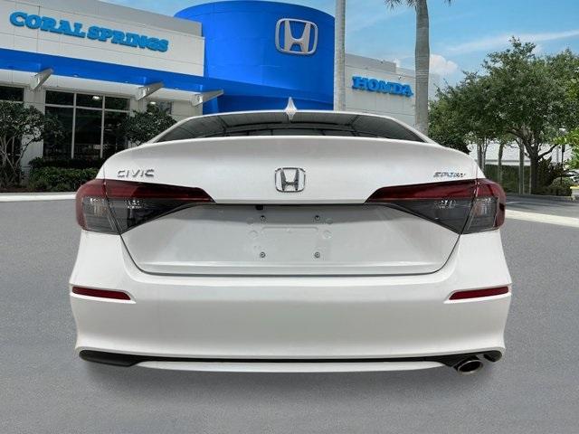 new 2025 Honda Civic car, priced at $27,800