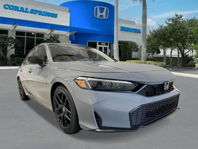 new 2025 Honda Civic car, priced at $29,055