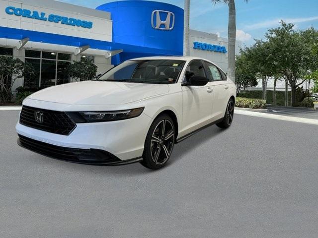 new 2025 Honda Accord Hybrid car, priced at $35,305