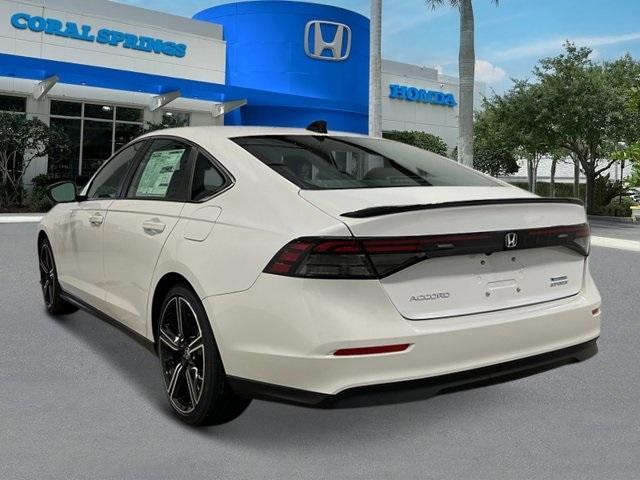new 2025 Honda Accord Hybrid car, priced at $35,305