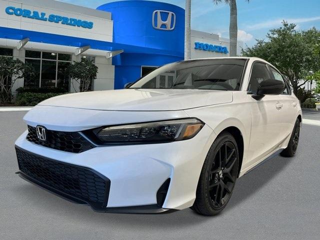 new 2025 Honda Civic car, priced at $29,055