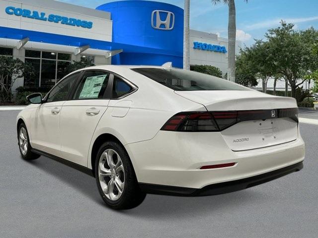 new 2025 Honda Accord car, priced at $29,845