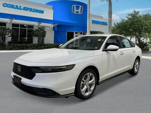 new 2025 Honda Accord car, priced at $29,845