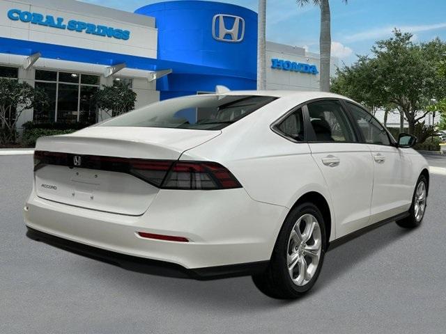 new 2025 Honda Accord car, priced at $29,845