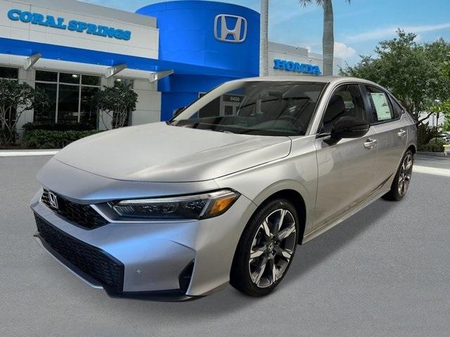 new 2025 Honda Civic Hybrid car, priced at $33,100