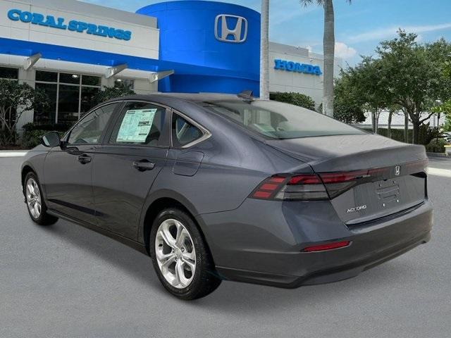 new 2025 Honda Accord car, priced at $29,445