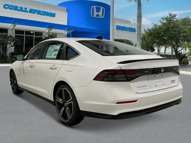 new 2025 Honda Accord Hybrid car, priced at $35,260