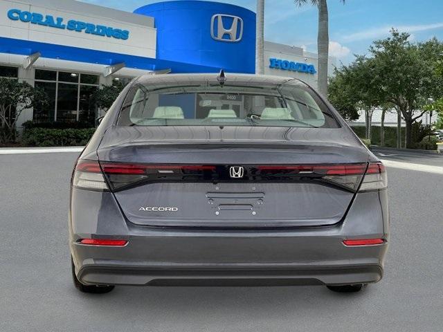 new 2025 Honda Accord car, priced at $29,490