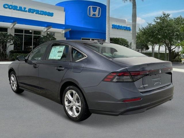 new 2025 Honda Accord car, priced at $29,490