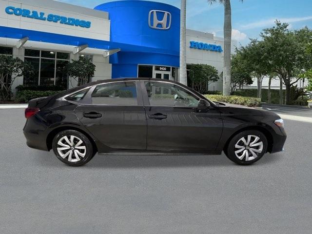 new 2025 Honda Civic car, priced at $25,400