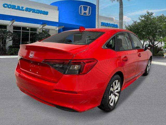 new 2024 Honda Civic car, priced at $25,045