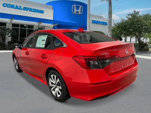 new 2024 Honda Civic car, priced at $25,045