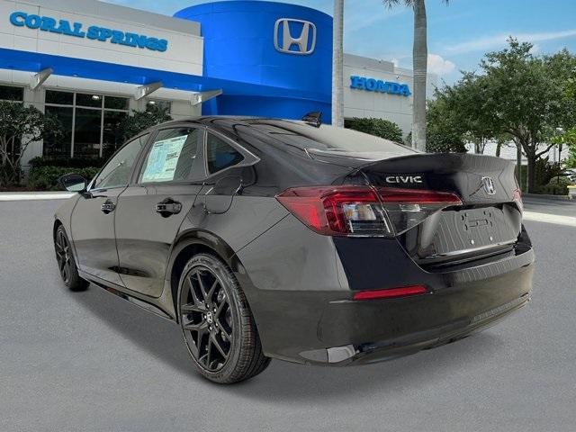 new 2025 Honda Civic car, priced at $27,400