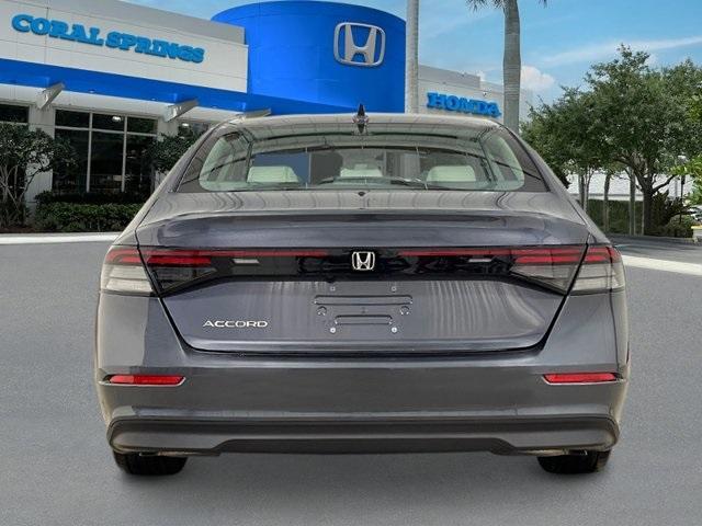 new 2025 Honda Accord car, priced at $29,490