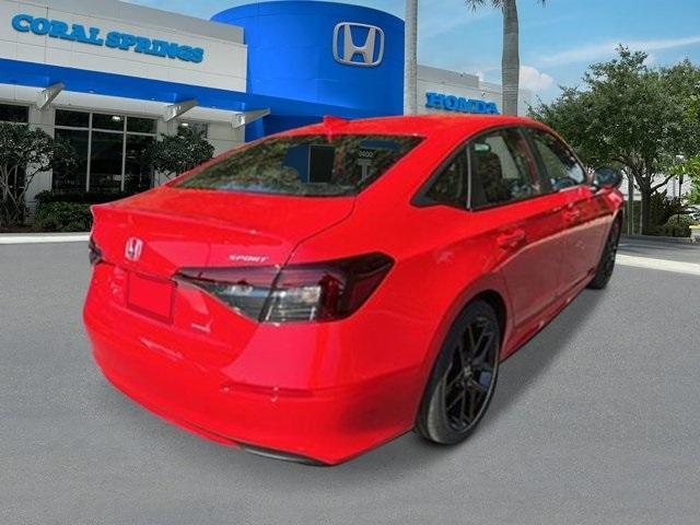 new 2025 Honda Civic Hybrid car, priced at $30,100