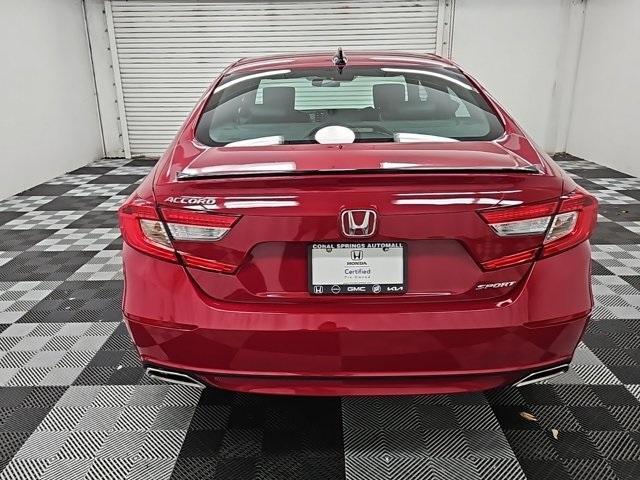 used 2022 Honda Accord car, priced at $26,990