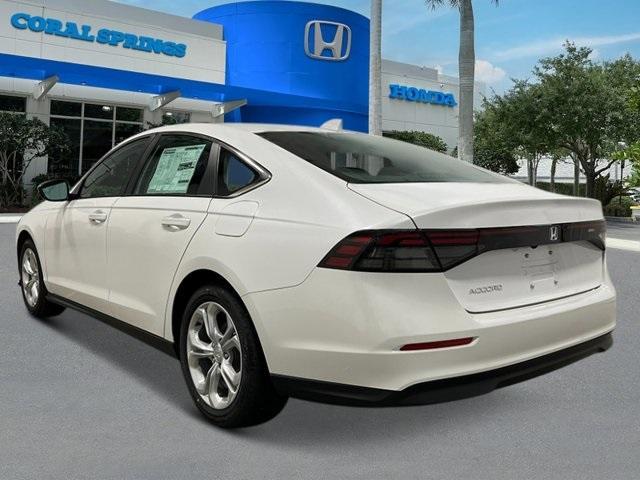 new 2025 Honda Accord car, priced at $29,900