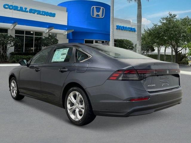 new 2025 Honda Accord car, priced at $29,490