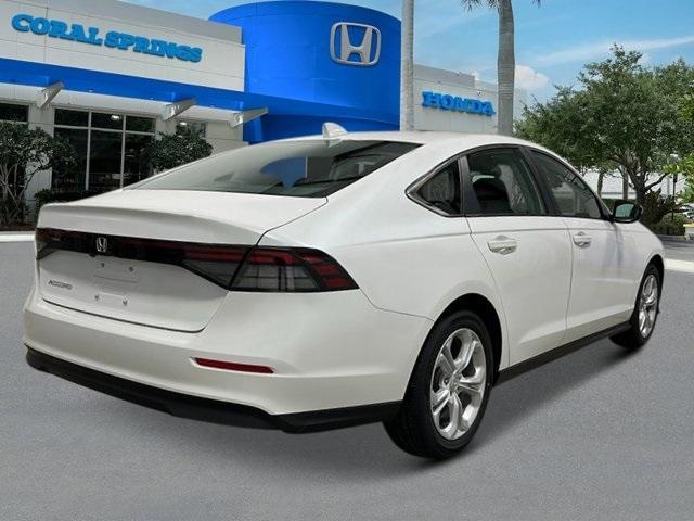 new 2025 Honda Accord car, priced at $29,945
