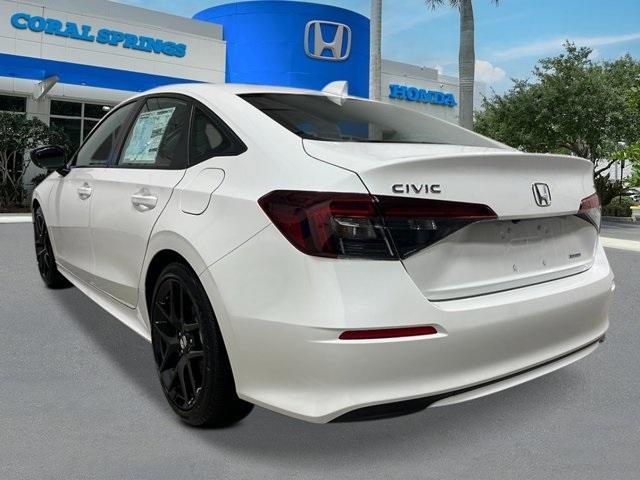 new 2025 Honda Civic Hybrid car, priced at $30,555