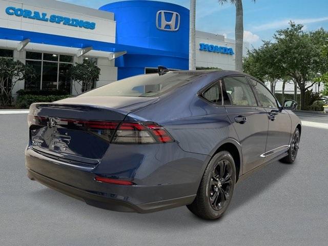 new 2025 Honda Accord car, priced at $31,755