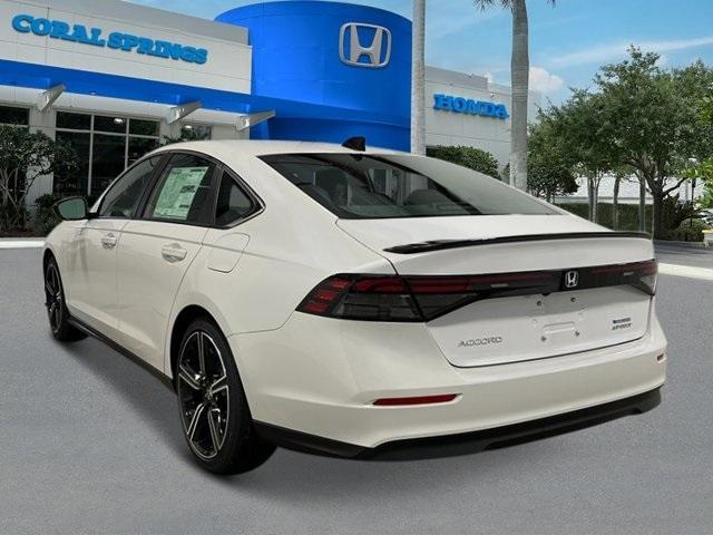 new 2025 Honda Accord Hybrid car, priced at $35,260