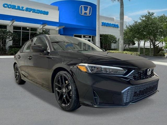 new 2025 Honda Civic car, priced at $27,400