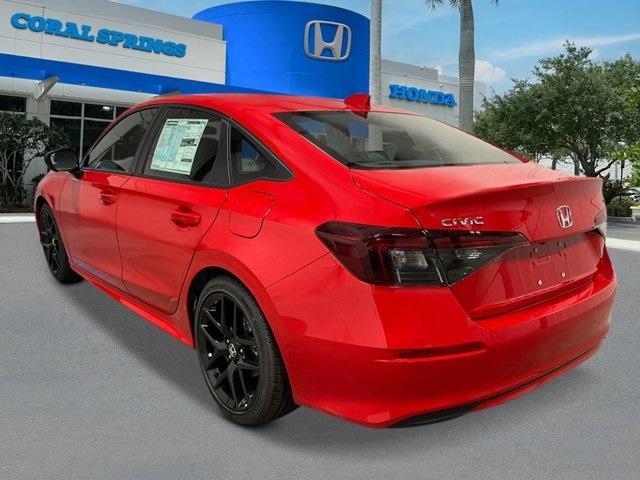 new 2025 Honda Civic car, priced at $27,345