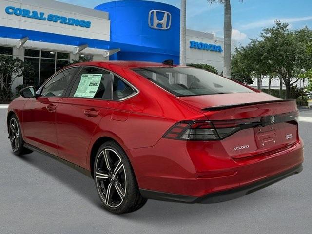 new 2025 Honda Accord Hybrid car, priced at $35,260