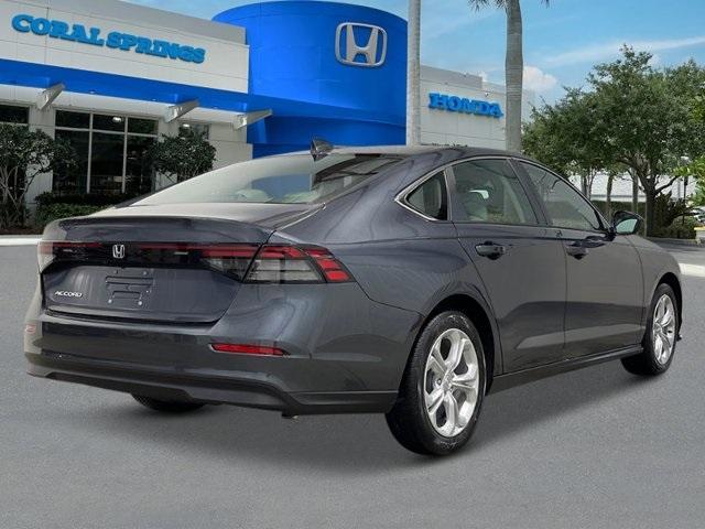 new 2025 Honda Accord car, priced at $29,445