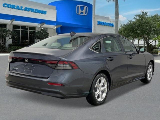 new 2025 Honda Accord car, priced at $29,445