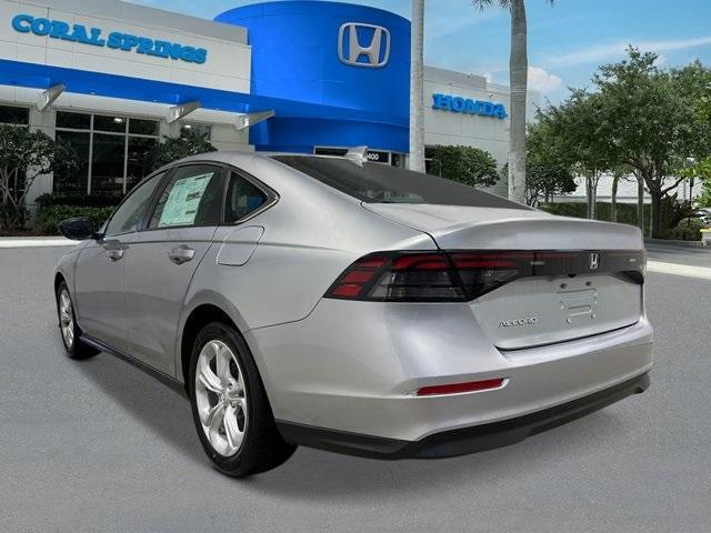 new 2025 Honda Accord car, priced at $29,490