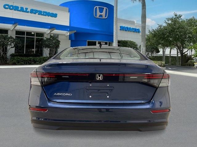 new 2025 Honda Accord car, priced at $31,755