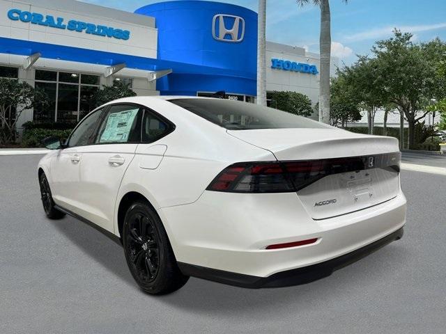 new 2025 Honda Accord car, priced at $32,210