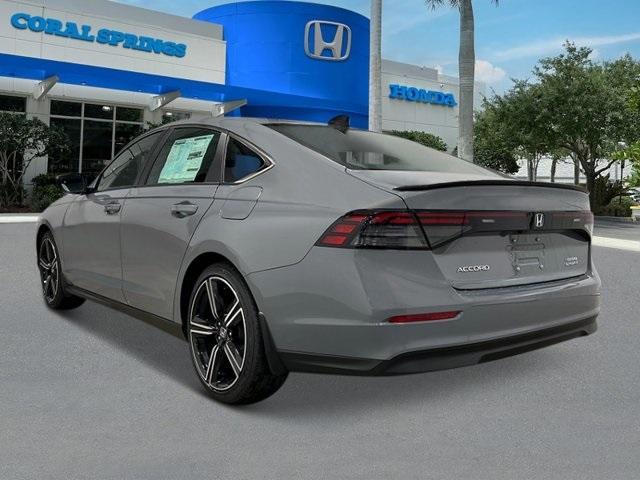 new 2025 Honda Accord Hybrid car, priced at $35,205