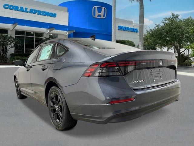 new 2025 Honda Accord car, priced at $31,710