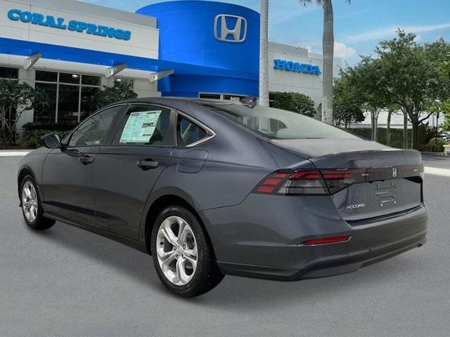 new 2025 Honda Accord car, priced at $29,445