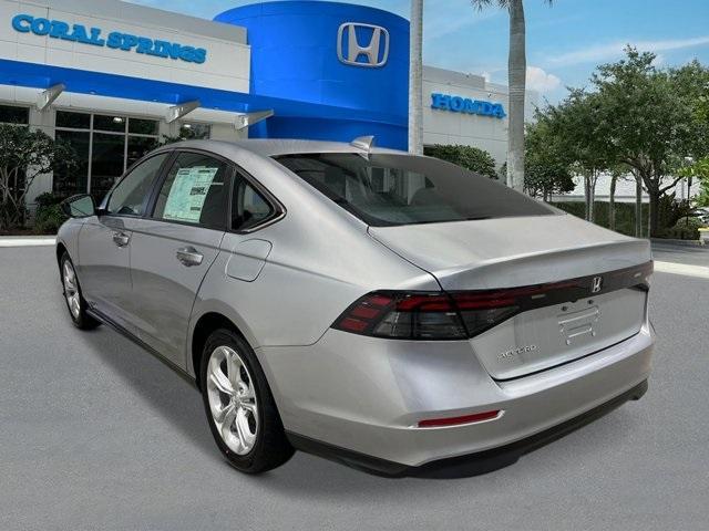 new 2025 Honda Accord car, priced at $29,445