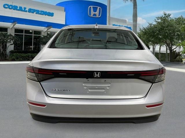 new 2025 Honda Accord car, priced at $29,445