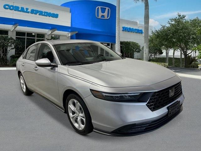 new 2025 Honda Accord car, priced at $29,445