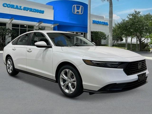 new 2025 Honda Accord car, priced at $29,945