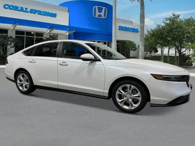 new 2025 Honda Accord car, priced at $29,945