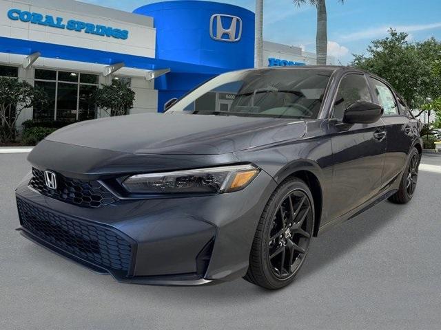 new 2025 Honda Civic car, priced at $27,400