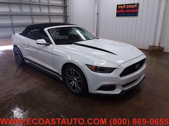used 2017 Ford Mustang car, priced at $17,795