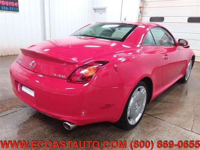 used 2002 Lexus SC 430 car, priced at $7,995